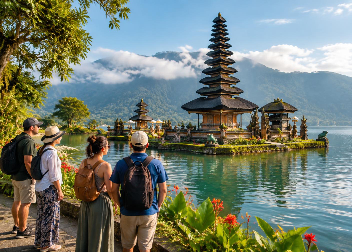 Indonesia tourism highlights for a BagPack group tour