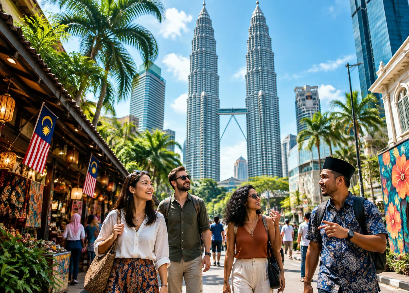 Malaysia tourism highlights for a BagPack group tour