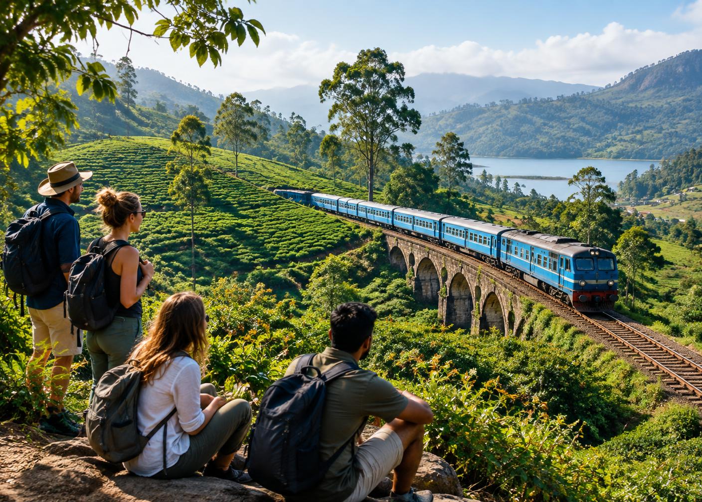 Sri Lanka tourism highlights for a BagPack group tour