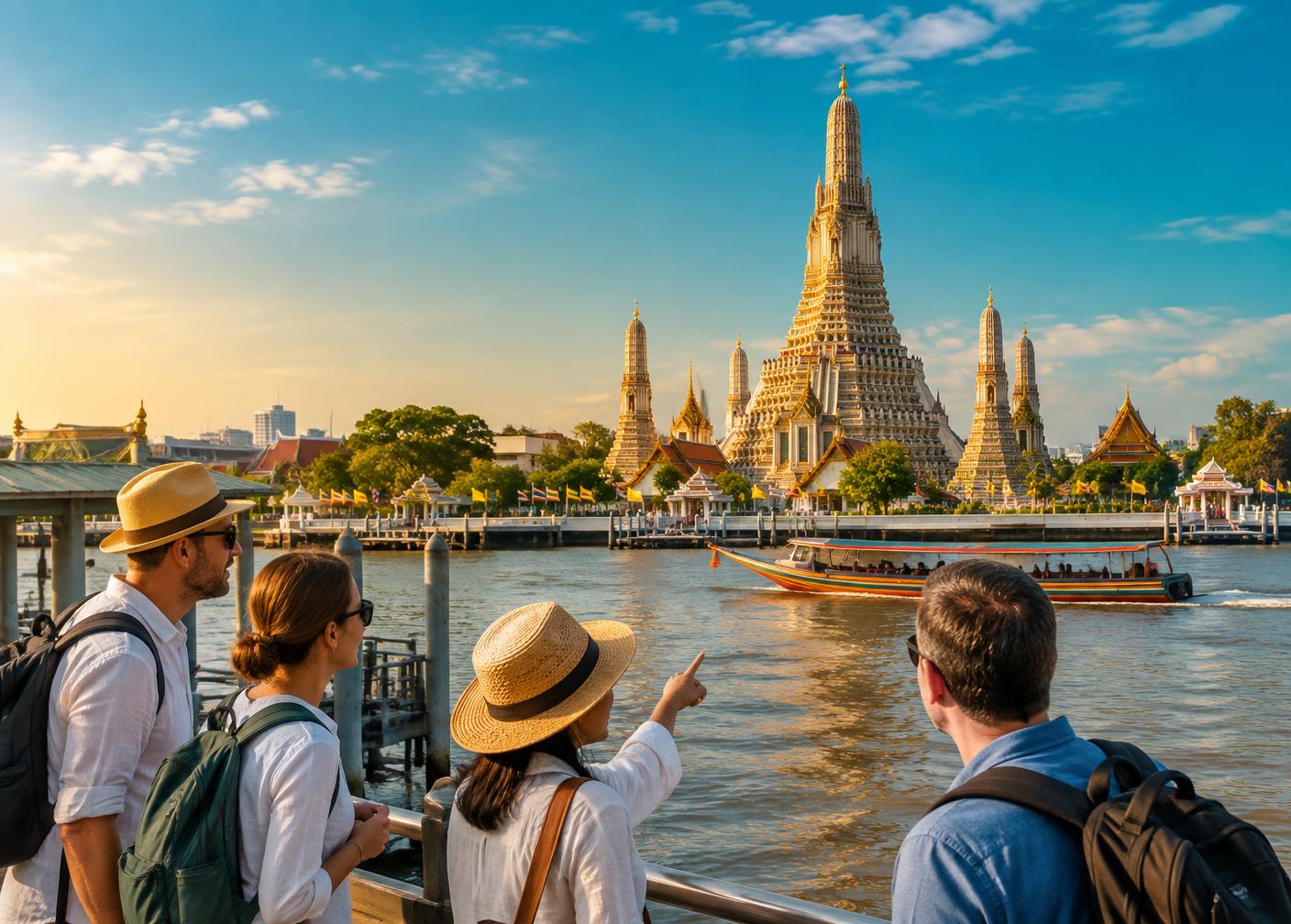 Thailand tourism highlights for a BagPack group tour